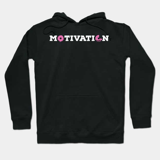 Motivation Donuts Hoodie by Suzhi Q